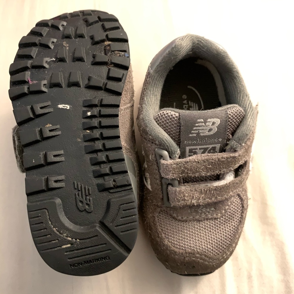 New Balance 574  Grey Sneakers Infant